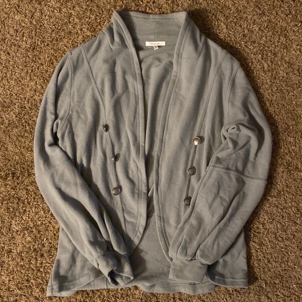 Maurices Sweater With Buttons Size Large - image 1